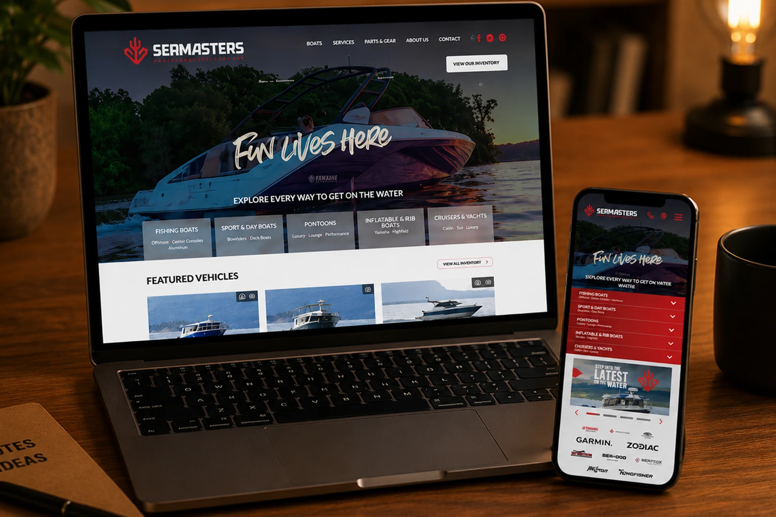 Web Turbo dealership homepage